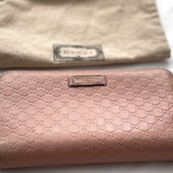 Gucci Handbags - GUCCI - Micro Guccissima Zip Around Continental Wallet